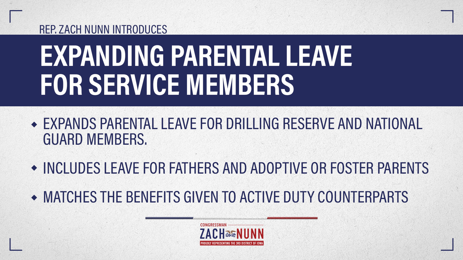 Legislation Alert: Supporting Parental Leave 