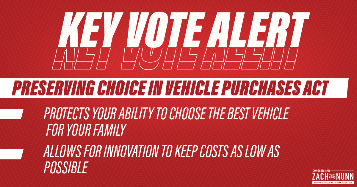 Preserving Choice in Vehicle Purchases Act