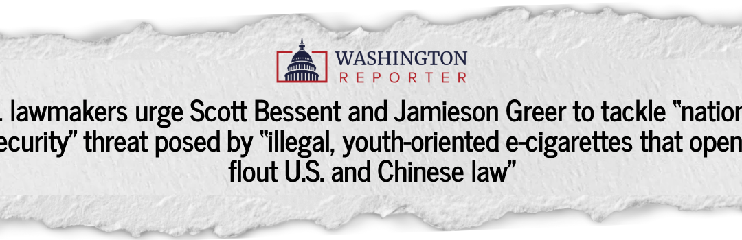 🚫 Stopping China’s Illegal Vapes