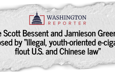 🚫 Stopping China’s Illegal Vapes