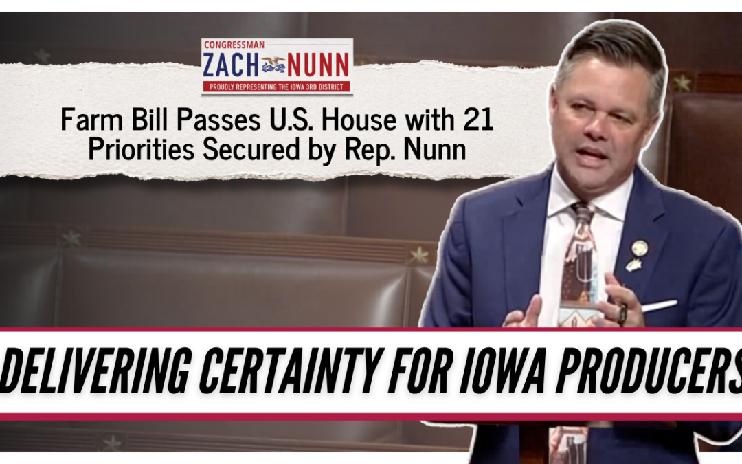 🌽 Farm Bill PASSED